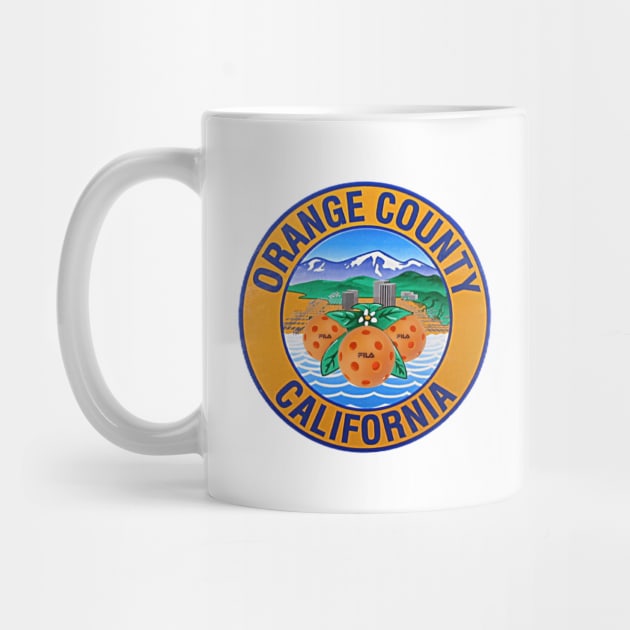 Pickleball Orange County Logo by Battlefoxx Living Earth